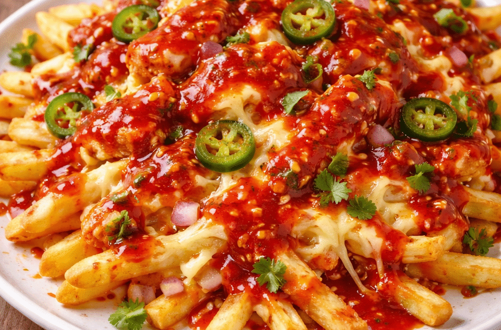 Loaded Chilli Mint Fries
