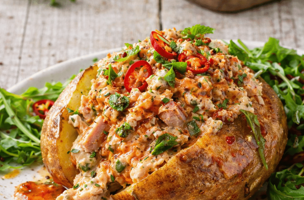 Chilli Mint Jacket Potato